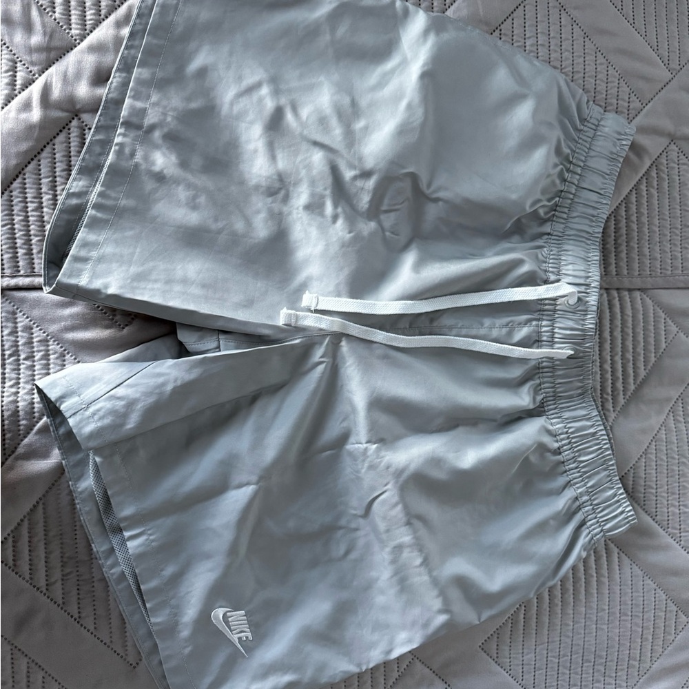 Nike Light Gray Sports Shorts